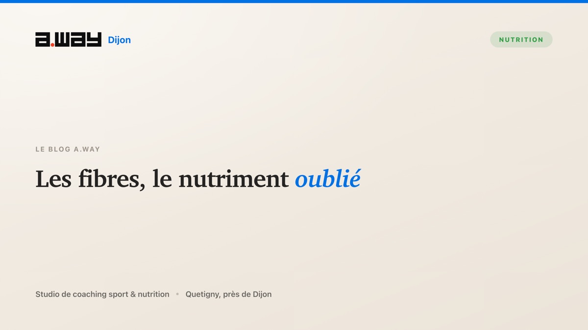 Assiette riche en légumes, légumineuses et céréales complètes préparée avec A.WAY à Quetigny, près de Dijon.