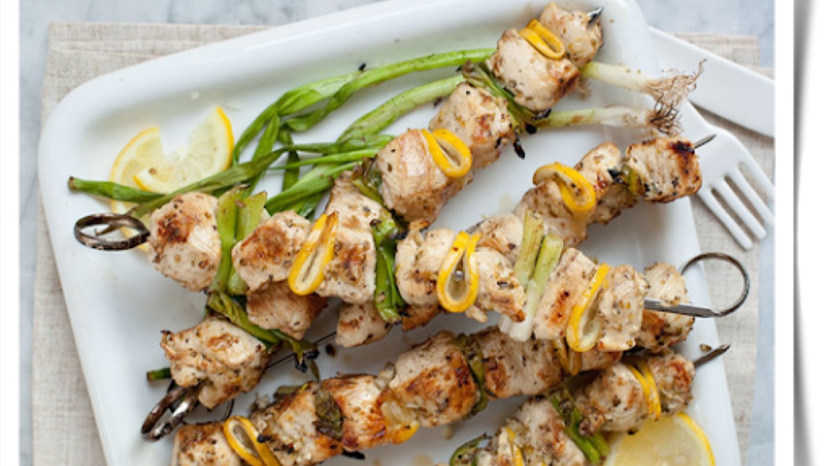 Brochettes de Poulet Tandoori, recette du pôle santé A.WAY à Quetigny près de Dijon.