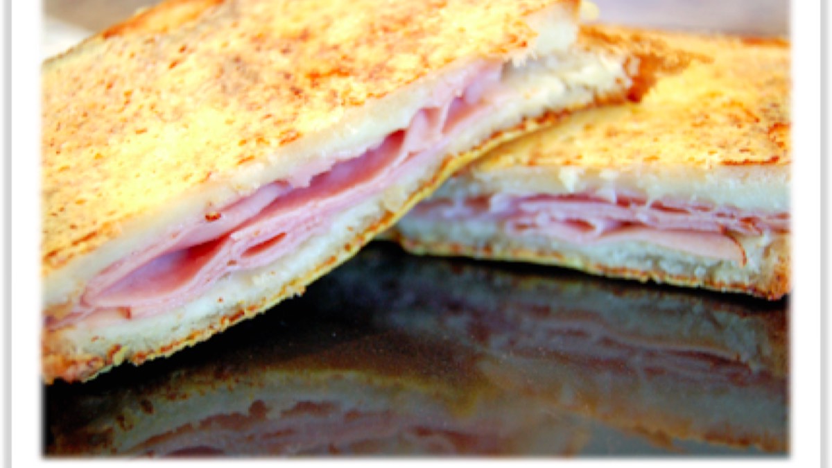 Croque Monsieur, recette du pôle santé A.WAY à Quetigny près de Dijon.
