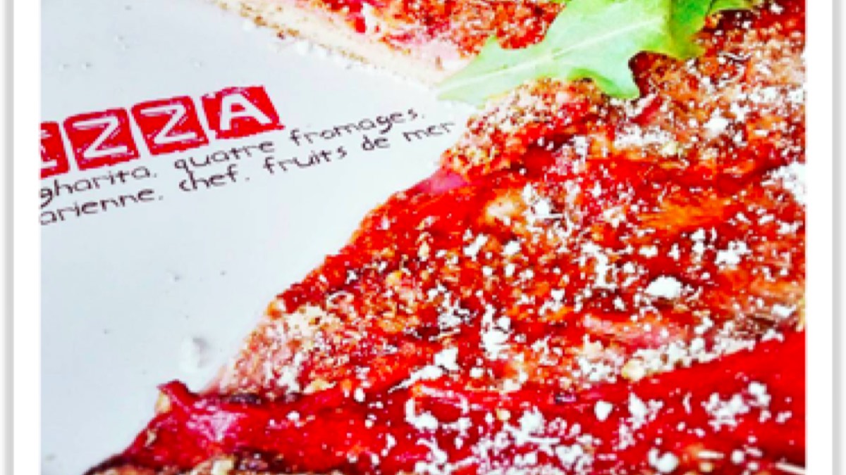 Pizza “chouchou », recette du pôle santé A.WAY à Quetigny près de Dijon.