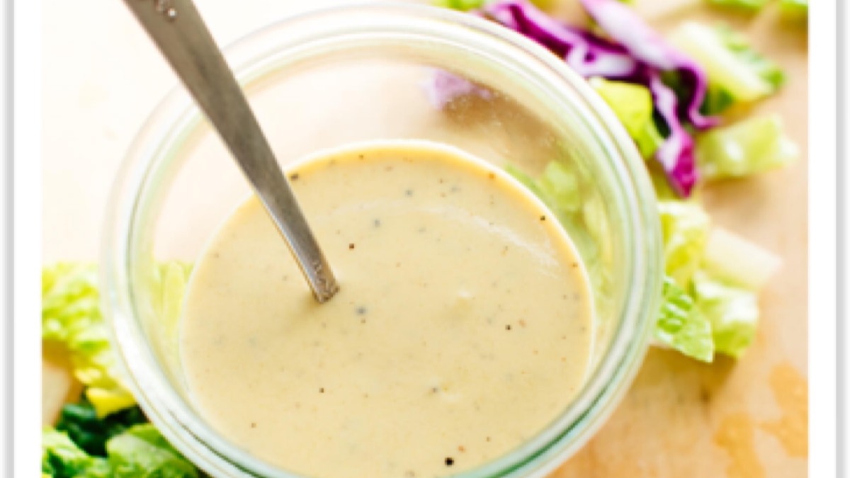 Vinaigrette sans Huile, recette du pôle santé A.WAY à Quetigny près de Dijon.