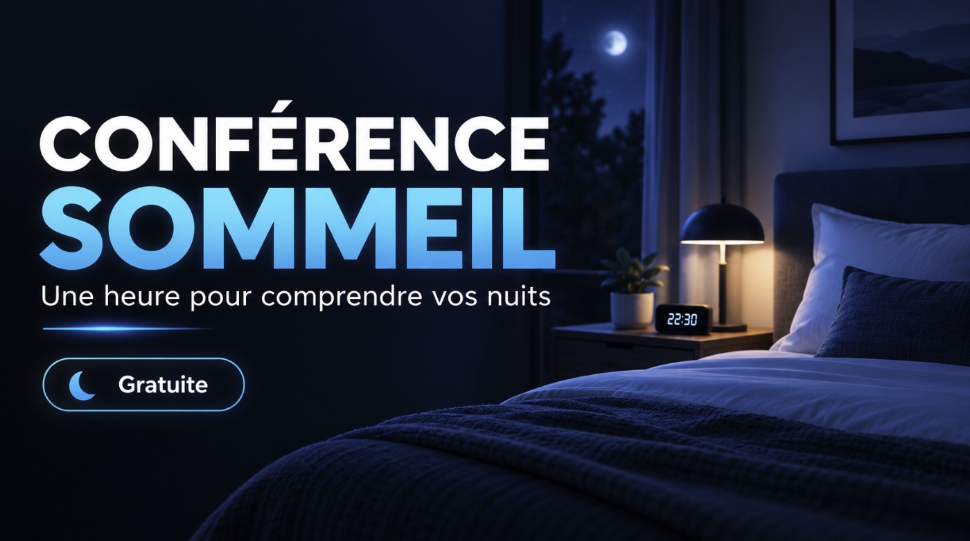Conférence sommeil gratuite au studio A.WAY, samedi 3 octobre